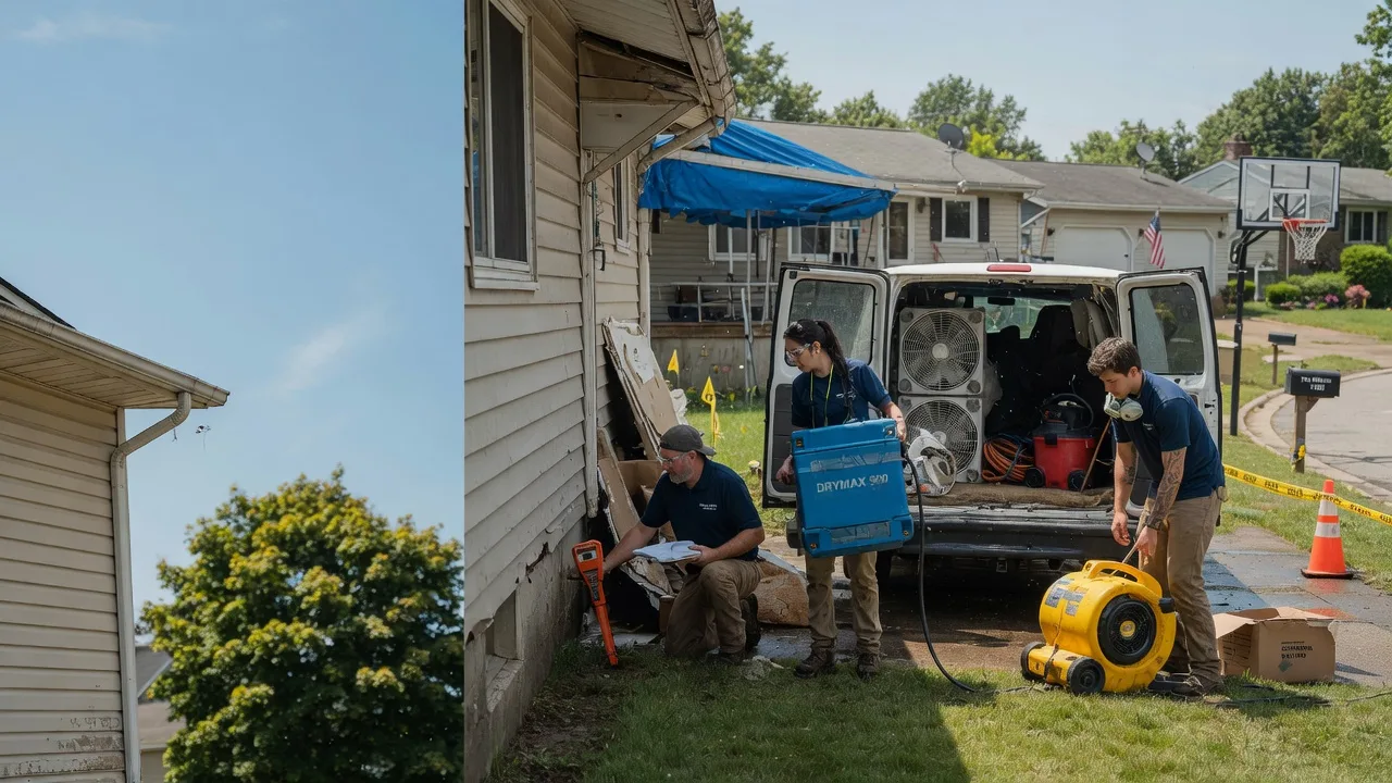 Ceiling Leak Cleanup in Lake Lynn, PA near me